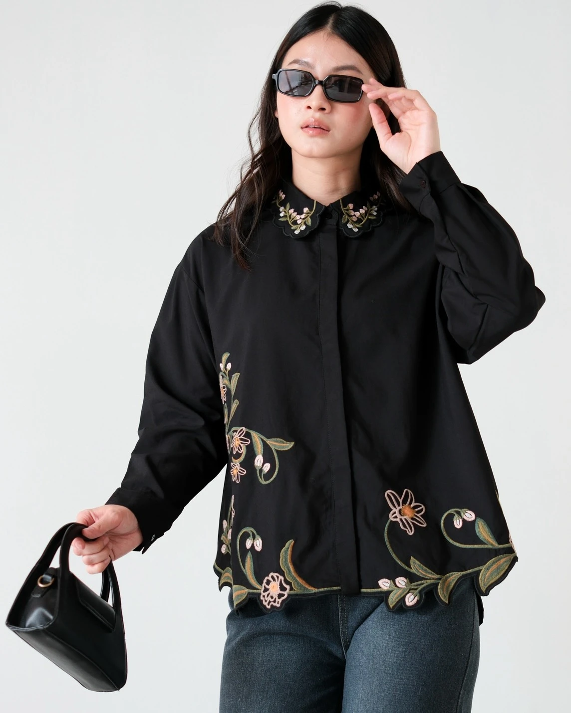 Alternative view of Hecha Shirt Kode 20447 Black