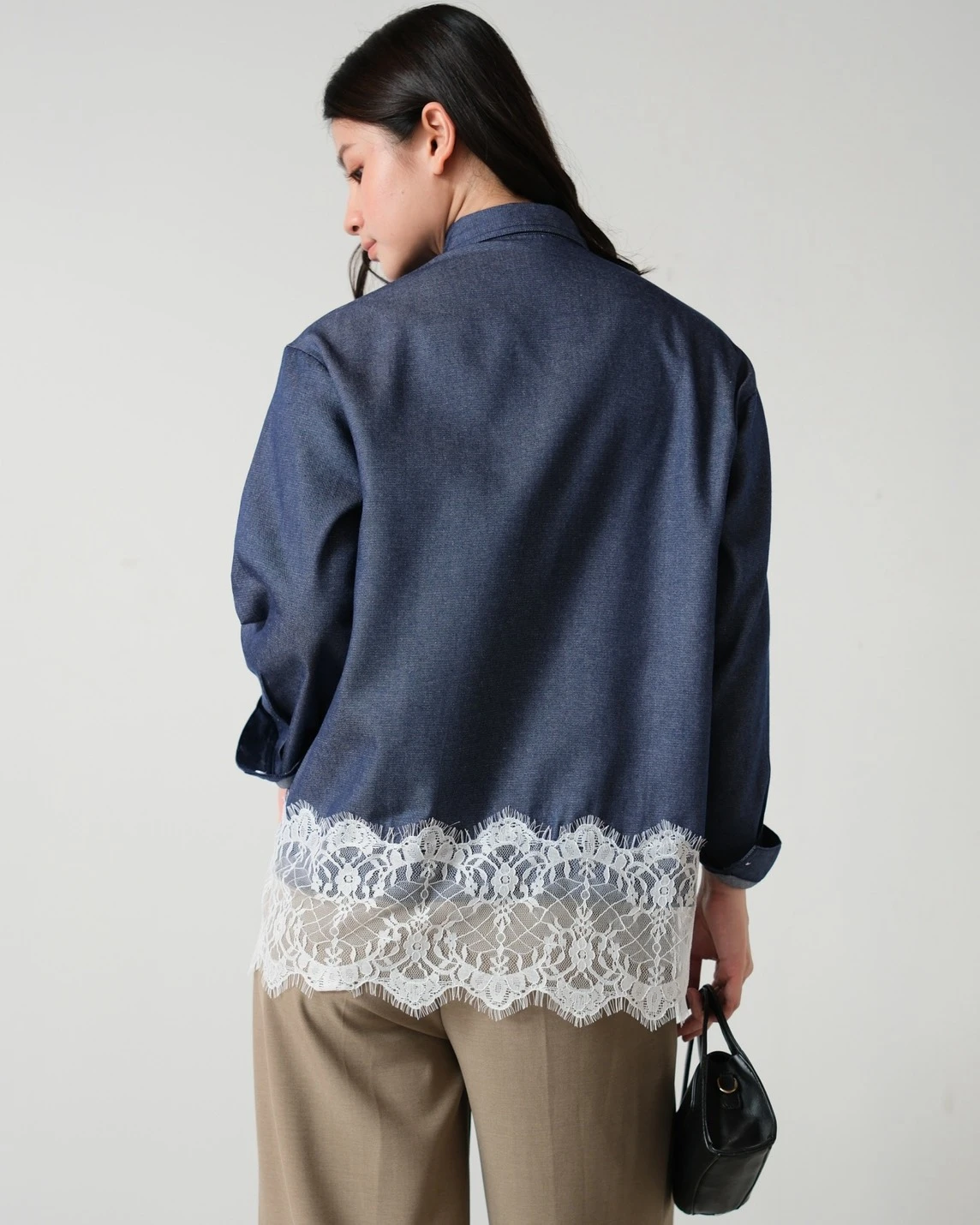 Alternative view of Macika Denim Shirt Kode Ps1101 Dark Blue