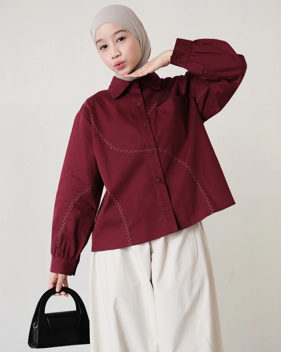Lodya Shirt Maroon