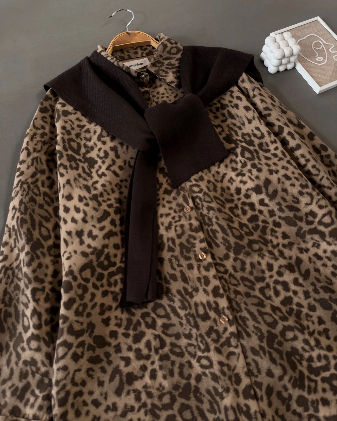 Alternative view of Onata Leopard Shirt Kode 421P Milo