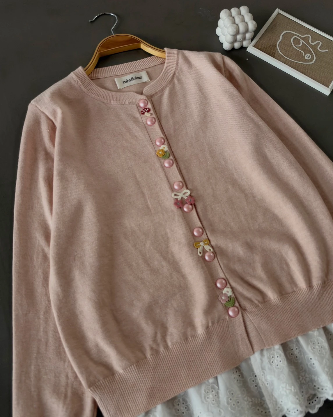 Ferynka Cardi 361P Pink