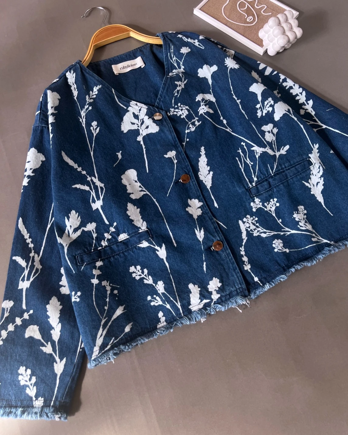 Zefira Denim Cardi Kode Ps1123A Medium Blue